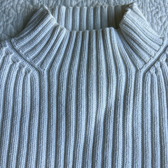 Gap cropped rib knit sweater size S/M - Picture 2 of 7